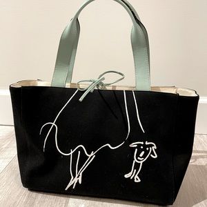 Kate Spade Cloth Satchel Bag